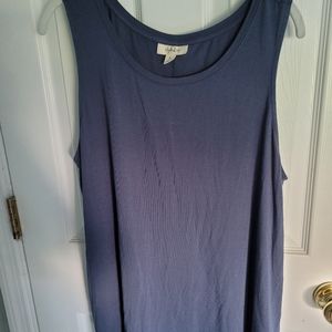 Style & Co. Navy tank